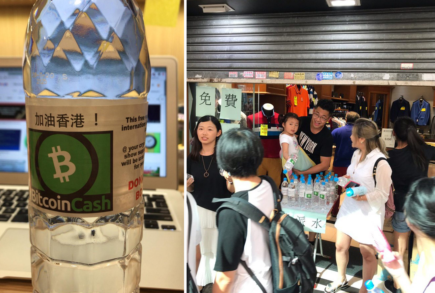 Kryptovaluta som Bitcoin Cash Shine under protester i Hong Kong