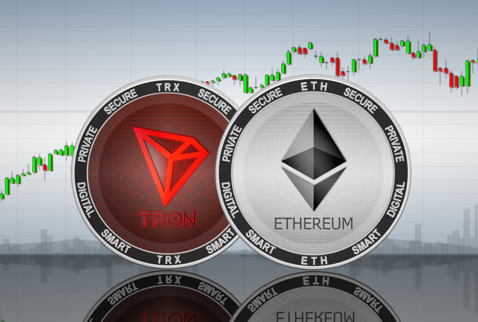 Ethereum vs Tron: Molempien verkkojen tietojen vertaaminen viruksen twiitin jälkeen