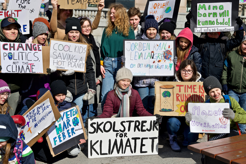 Greta Thunberg ansluter sig till Satoshi i frågeställningen