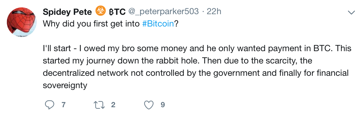 Kako ste prišli v Bitcoin? Crypto Twitter se odziva