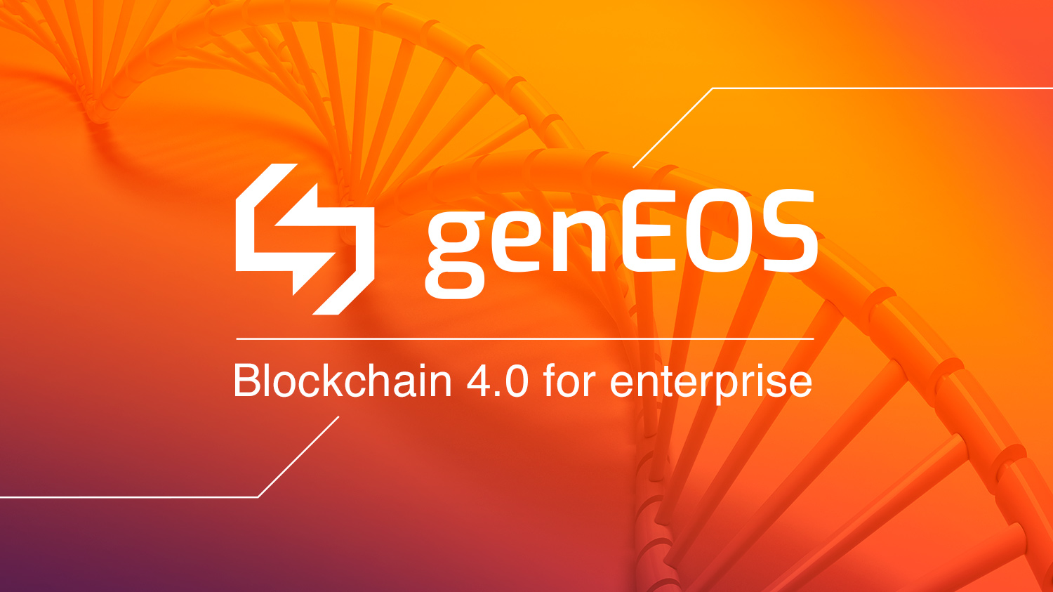genEOS - Blockchain 4.0 for Business kunngjort - Crowdsale lanseres